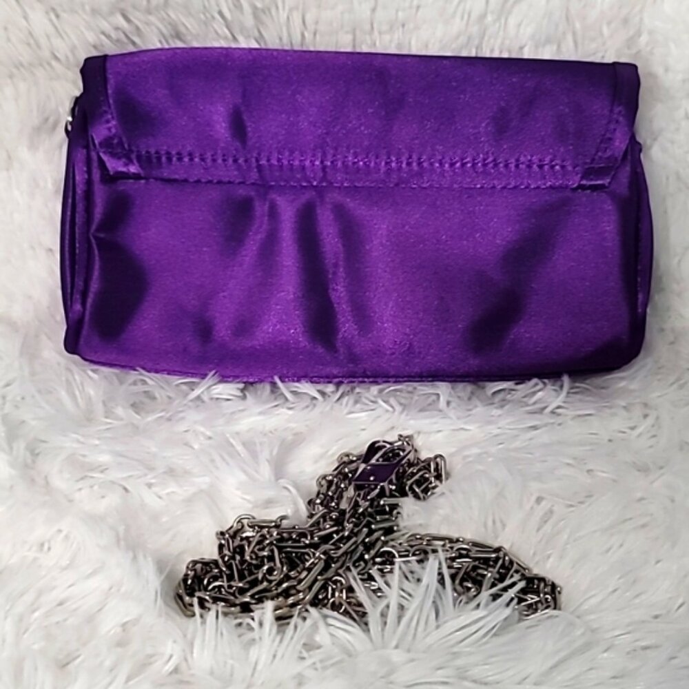 Two-Purse Power Duo-Quilted Chic + Purple Satin Sass - Picture 14 of 16